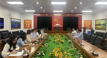 Lãnh đạo sở Kế hoạch và Đầu tư tiếp và làm việc với Công ty TNHH Điện tử BYD Việt Nam