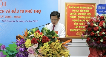 Đại hội Công đoàn cơ sở Sở Kế hoạch và Đầu tư tỉnh Phú Thọ lần thứ VIII, nhiệm kỳ 2023-2028