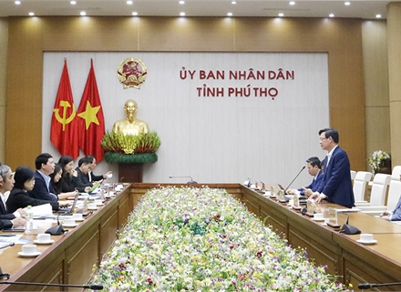 Đoàn đại diện xúc tiến đầu tư Việt Nam ở nước ngoài làm việc tại tỉnh