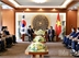 Bí thư Tỉnh ủy Bùi Minh Châu tiếp và làm việc với Đoàn công tác của Đại sứ Hàn Quốc tại Việt Nam