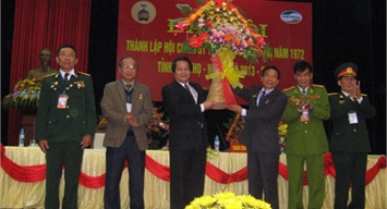 Đại hội thành lập Hội Chiến sĩ Thành cổ Quảng Trị năm 1972 tỉnh Phú Thọ